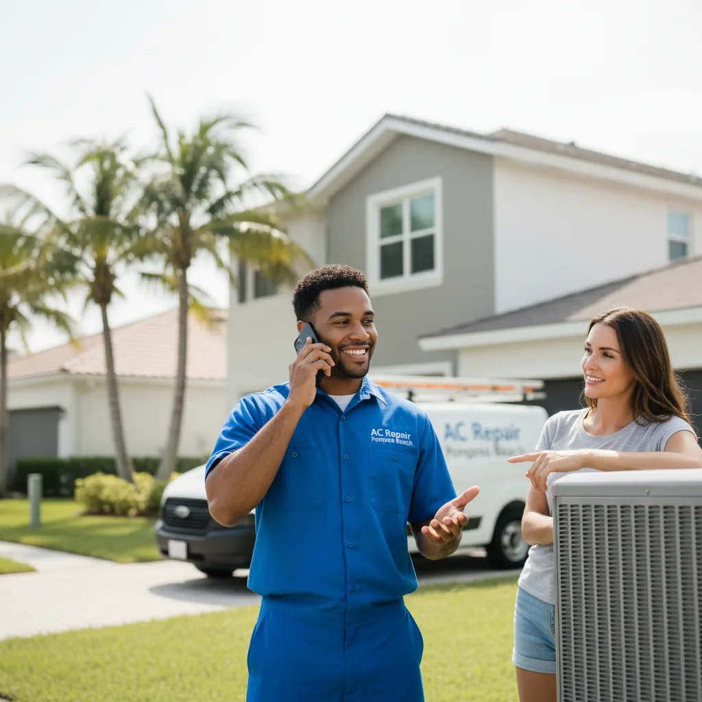 AC Repair Pompano Beach customer support in Holly Springs